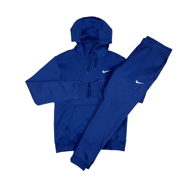 NIKE - CLASSIC CLUB TRACKSUIT NAVY